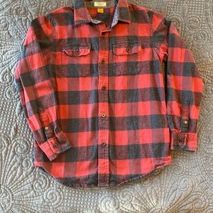Boys Buffalo Plaid Flannel Shirt